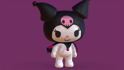 Kuromi from Onegai My melody - Download Free 3D model by Miaru3d ...