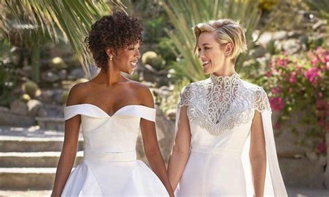 Samira Wiley and Lauren Morelli Tied the Knot in Palm Springs - Gayety