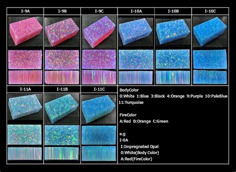 Synthetic Opal - Impregnated Synthetic Opal (Black Opal, White Opal, Fire Opal, Blue Opal)