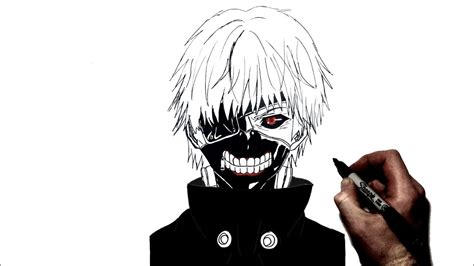 Tokyo Ghoul Kaneki Drawing Tokyo ghoul sui ishida