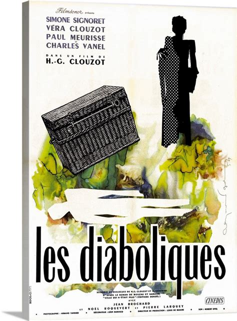 Diabolique, French Poster Art, 1955 Wall Art, Canvas Prints, Framed Prints, Wall Peels | Great ...