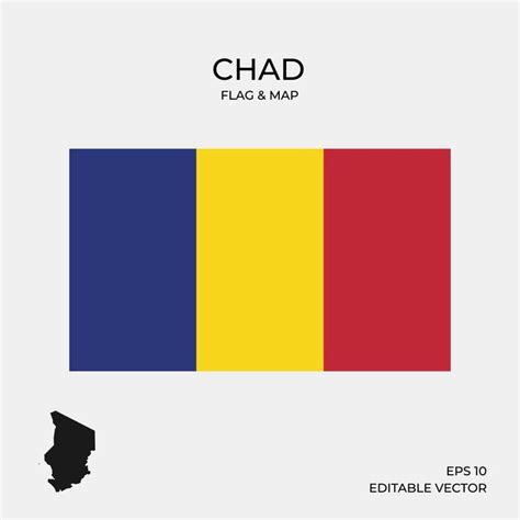 chad map and flag | Flag drawing, Flag, Chad