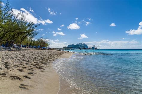 A View Along a Beach on the Island of Grand Turk Stock Photo - Image of wave, shore: 270059976