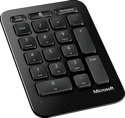 Microsoft wireless numeric keypad - rashelper