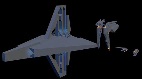 STL file Forerunner ships 😇 ・3D printable model to download・Cults