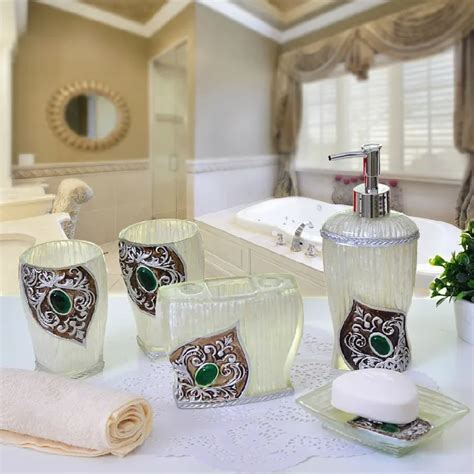 2014 luxury bathroom accessories set elegant bathroom sets bathroom ...