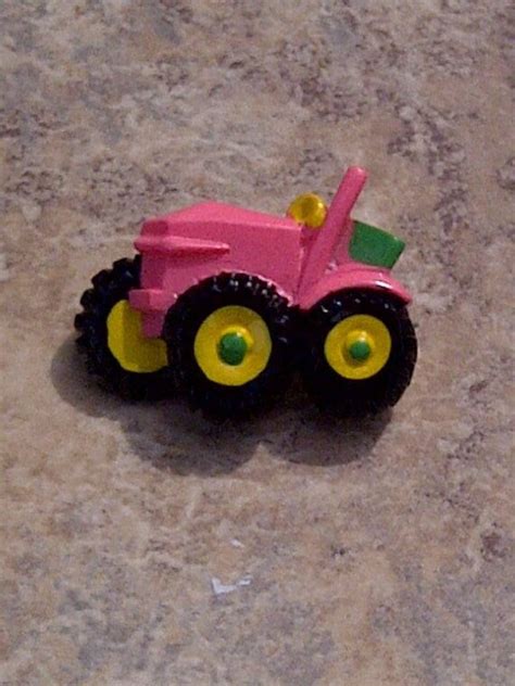 Pink John Deere Tractor Plow Country Western by JroseBoutique2