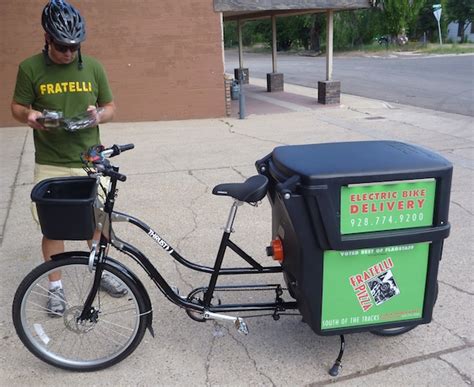 Pizza Delivery By Electric Cargo Bike (In My Town)!