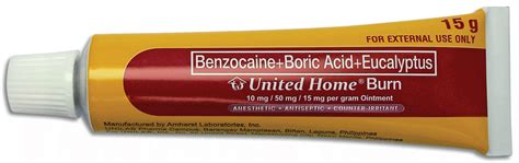 United Home Burn Ointment Dosage & Drug Information | MIMS Philippines