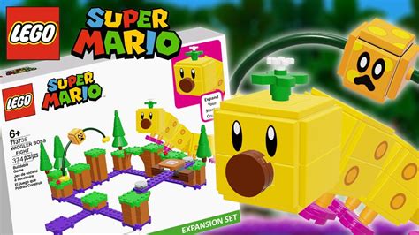 NEW Lego Super Mario WIGGLER BOSS BATTLE EXPANSION SET! | CMS Draft ...