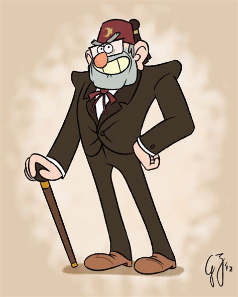 Gravity Falls - Grunkle Stan by GlancoJusticar on DeviantArt