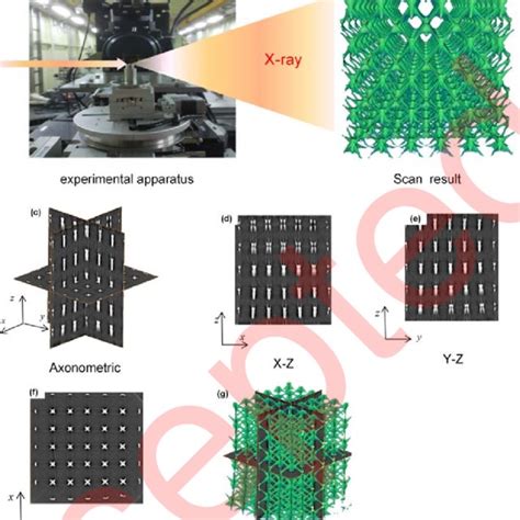 (Color online) Geometry model of BCC micro-lattice structure ...