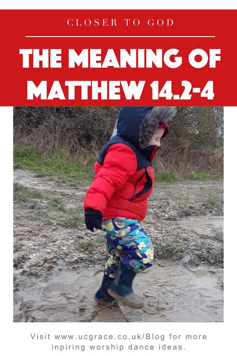 Scripture Prompt - The meaning of Matthew 14.2-4 - UC Grace Blog