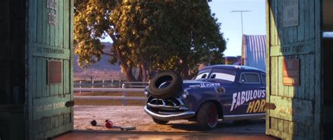 Dan the Pixar Fan: Cars 3: Fabulous Hudson Hornet with Tire