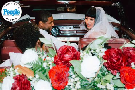 Official photos from Usher and Jennifer Goicoechea's wedding