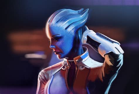 Liara by farv on DeviantArt