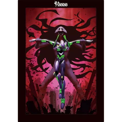 BANDAI EVA Unit 01 Zeruel Illustration Board Poster - Ichiban Kuji ...