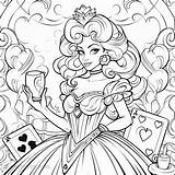 Color Your Heart Out Queen Of Hearts Coloring Pages sketch template