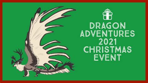 Dragon Adventures Christmas Update is soon... - YouTube