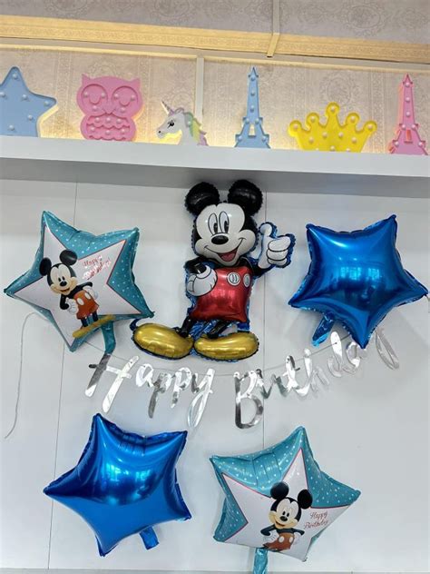 Mickey Mouse 5 Pcs Balloons Set – Ichhya Store