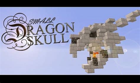 Dragon Skull (small) Minecraft Project | Minecraft projects, Minecraft ...