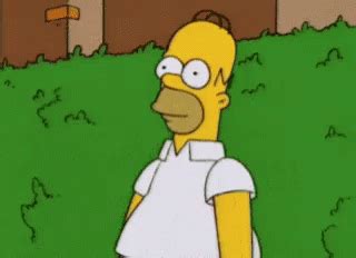 Homer Simpson The Simpsons GIF - Homer Simpson The Simpsons Hiding ...