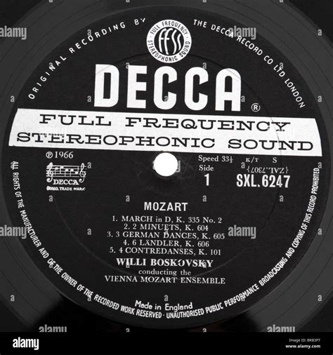 Decca label hi-res stock photography and images - Alamy