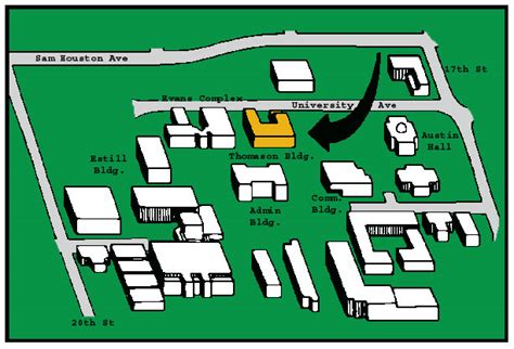 Shsu Campus Map