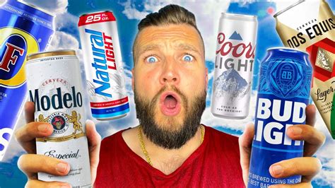 WHAT’S THE BEST BEER? Ranking Popular Beer Brands - YouTube