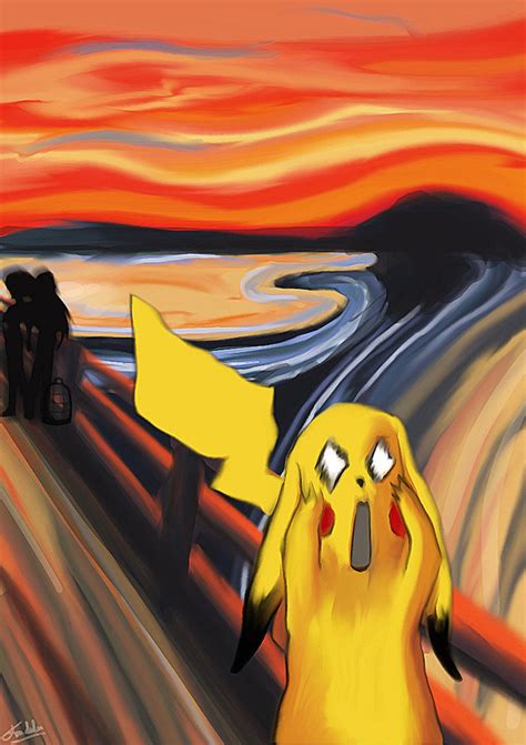 the scream parodies - famous panting parodies