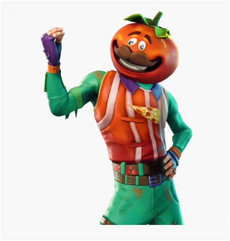 Fortnite Tomato Skin Png, Transparent Png - kindpng