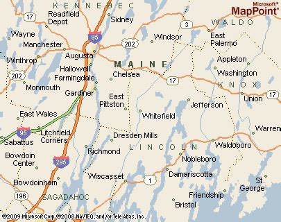 Where is Whitefield, Maine? see area map & more