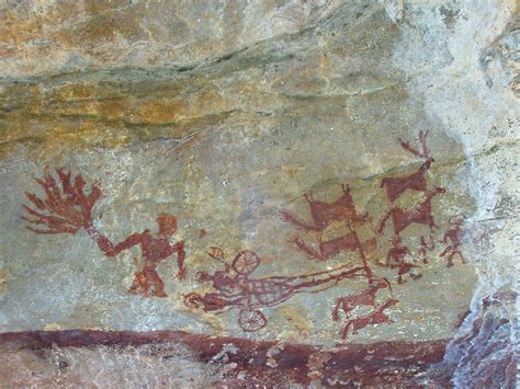 The Characteristics of Indian Rock Paintings, Pictographs, Petroglyphs ...