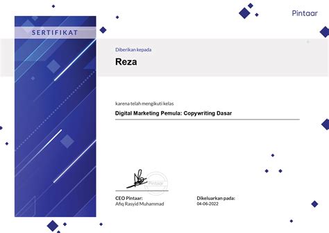 Digital Marketing Certificate - WordPress Site