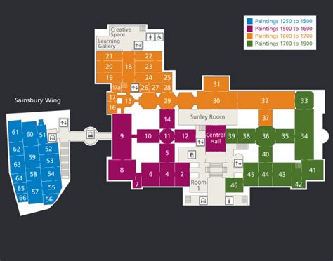 Floor Plan National Gallery - floorplans.click