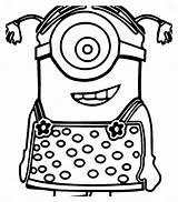 Dibujos De Los Minions Para Colorear Minion Coloring Pages  sketch template