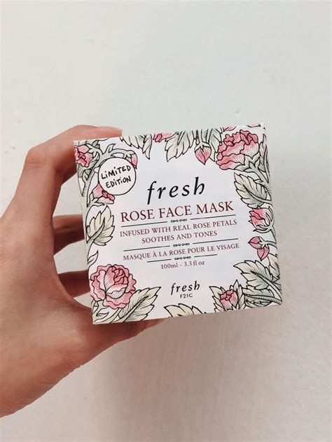 Rose Face Mask Limited Edition., Beauty & Personal Care, Face, Face ...