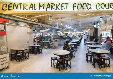 Central Market Food Court, Kuala Lumpur Editorial Photo - Image of asian, large: 101342446