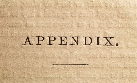 Appendix Example Images : How to Write an Appendix: 11 Steps (with Pictures) - wikiHow ...