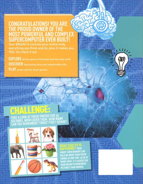 Brain Games: Mind-Blowing Science of Your Amazing Brain | National Geographic Kids | 9781426320705