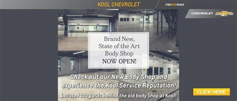 Collision Center in Grand Rapids MI | Kool Chevrolet