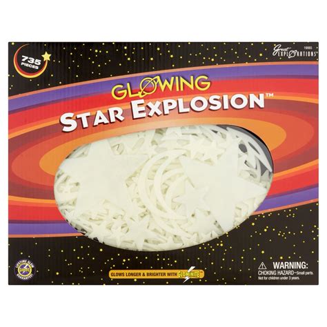 Great Explorations Glowing Star Explosion, 735 count - Walmart.com - Walmart.com