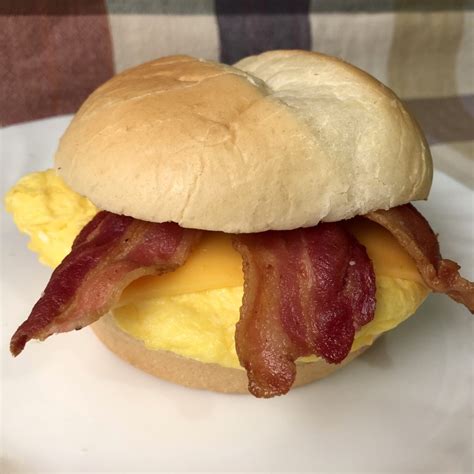 Bacon Egg and Cheese Sandwich - Lehmans Deli