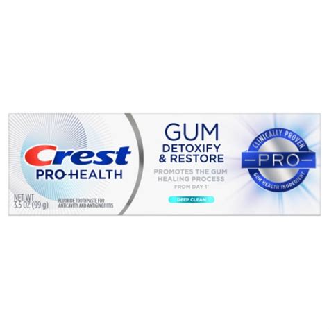 Crest Pro-Health Gum Detoxify and Restore Deep Clean Toothpaste, 3.5 oz - Fry’s Food Stores