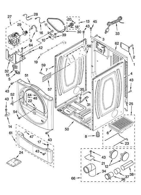 Kenmore Elite Dryer Parts Diagram