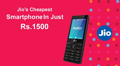 Reliance Jio Feature phone: Price, Specification and Online Booking - mytokri