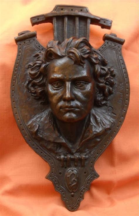 Ludwig Van Beethoven Bronze Sculpture Bust Wall Plaque Decor Rozel Art Deco Statue | Statue ...