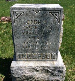 John Henry Thompson (1878-1964) - Find a Grave Memorial