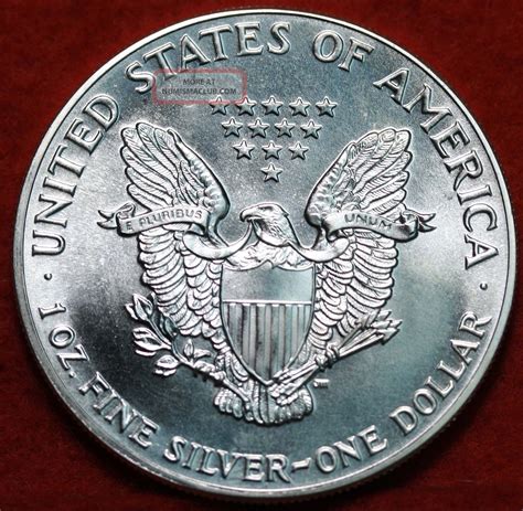 Uncirculated 1988 American Eagle Silver Dollar