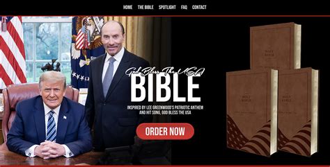 In video ad, Donald Trump endorses 'God Bless the USA' Bible for every American home